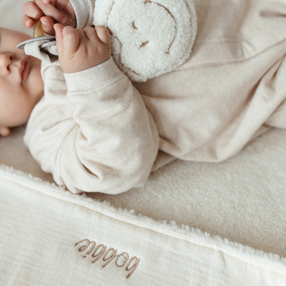 TEDDY BLANKET SNOWY  |  CRIB