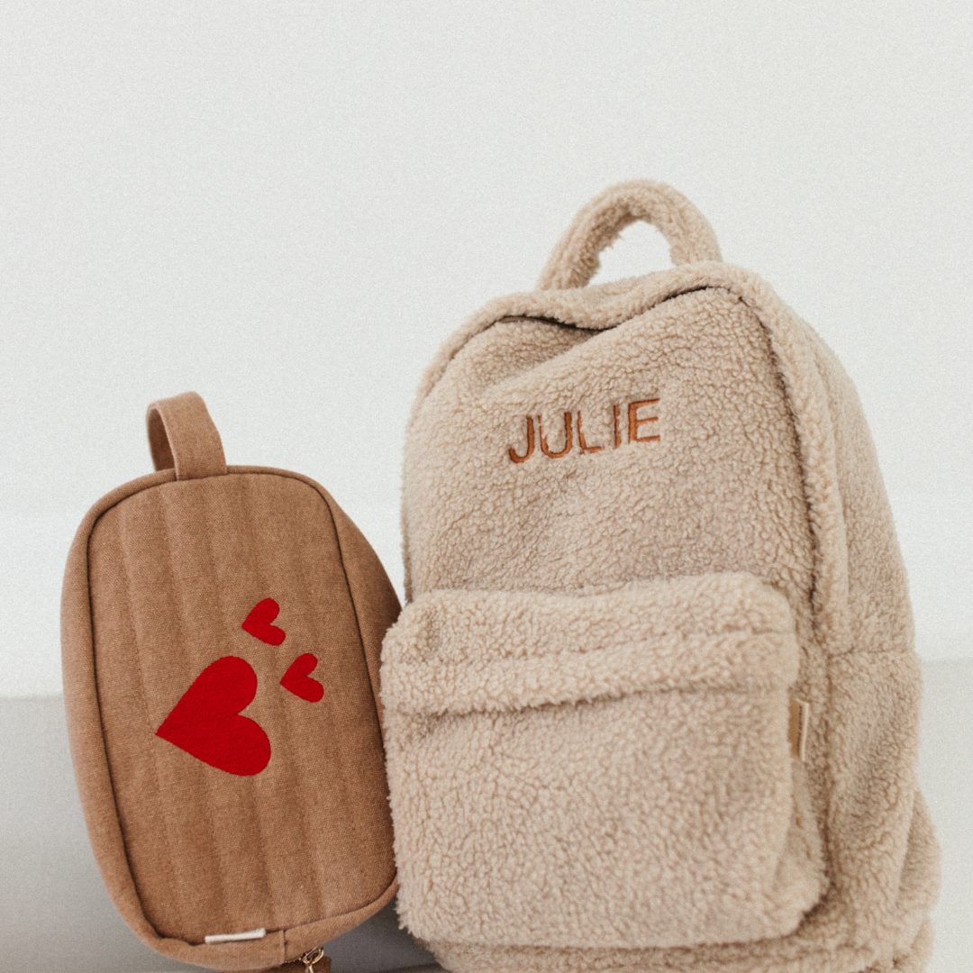 BABY ESSENTIALS POUCH | FINE BROWN