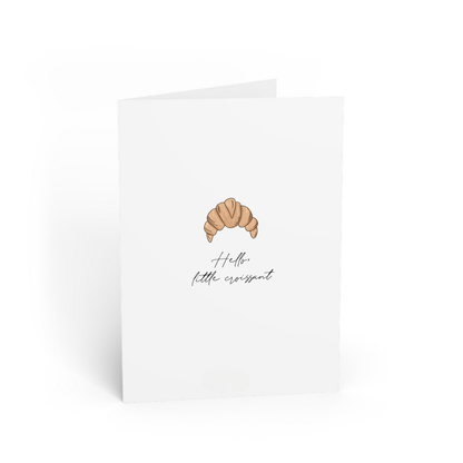 POST CARD | HELLO LITTLE CROISSANT