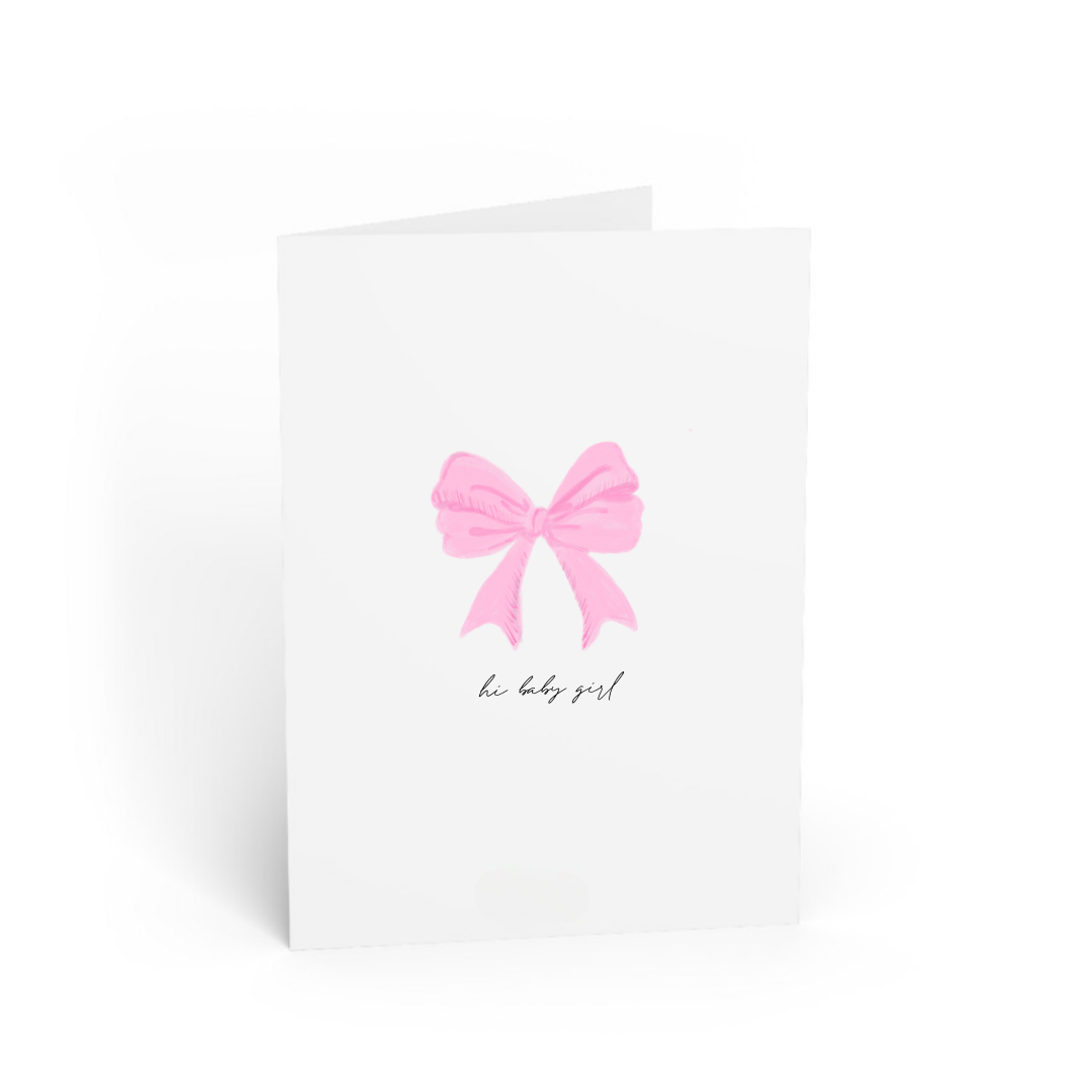 POST CARD | HI BABY GIRL