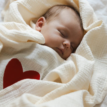 GIANT SWADDLE | COSY WHITE