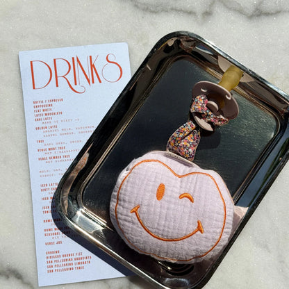 PACIFIER CLOTH POMME | LUCKY LILA