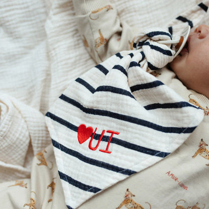 PACIFIER CLOTH CUDDLE | THE BRETON STRIPE