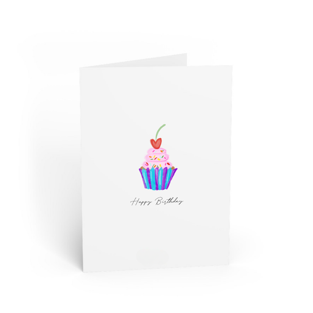 POST CARD | HAPPY BIRTHDAY CUPCAKE