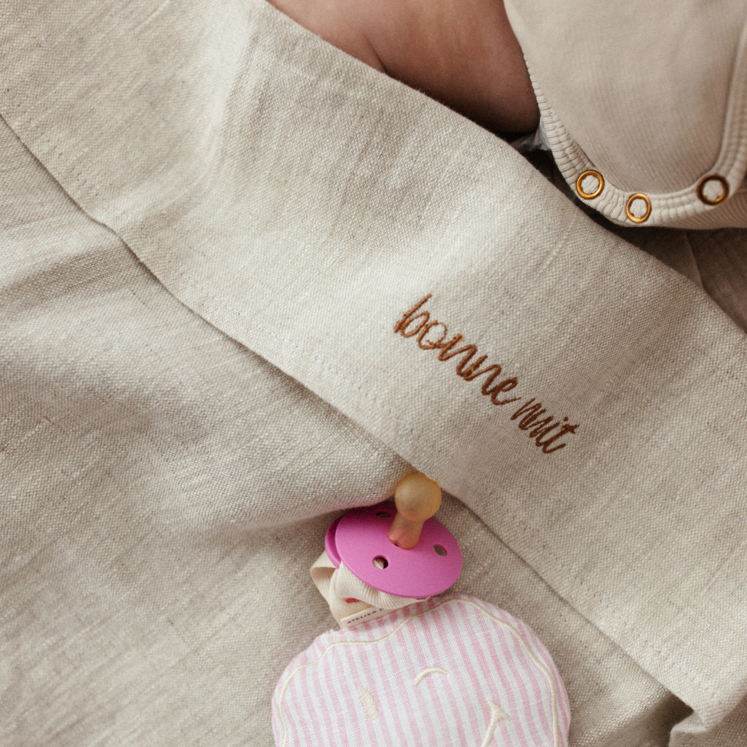 FLAT SHEET COT | LOVELY LINEN BONJOUR BEIGE