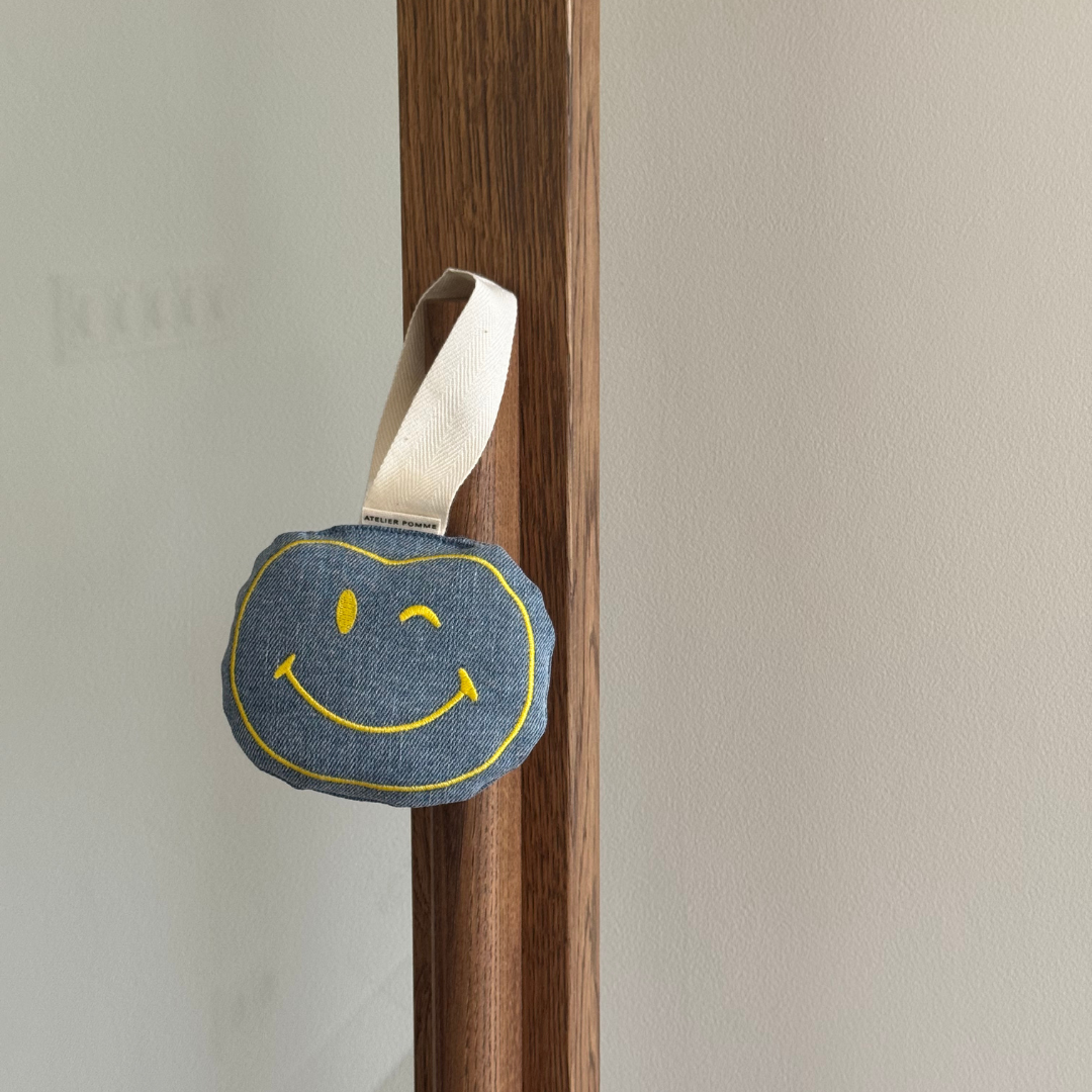 PACIFIER CLOTH POMME | DENIM
