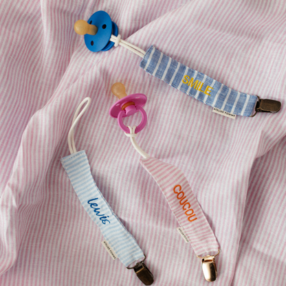 PACIFIER CORD - LOVELY LINEN L'AMOUR