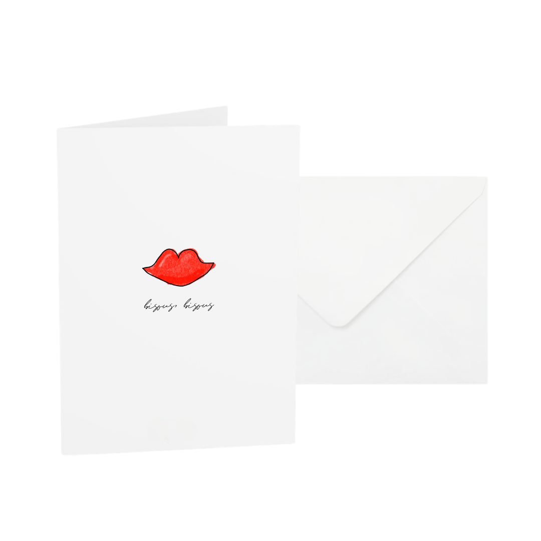 POST CARD | BISOUS, BISOUS