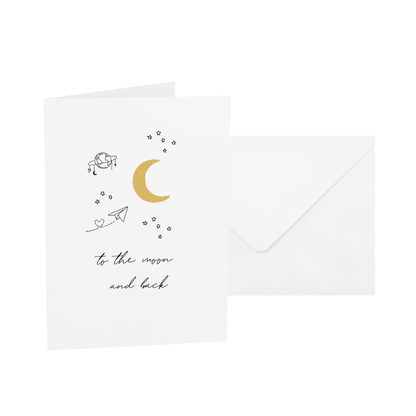 POST CARD | TO THE MOON AND BACK