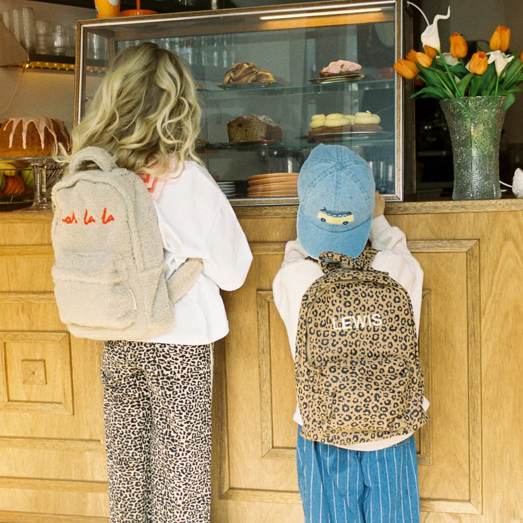 WIDE LEG PANTS - LEOPARD