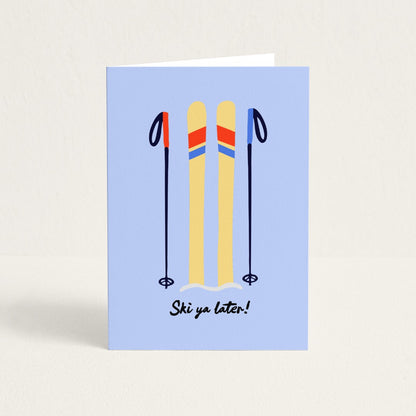 POST CARD | SKI YA LATER