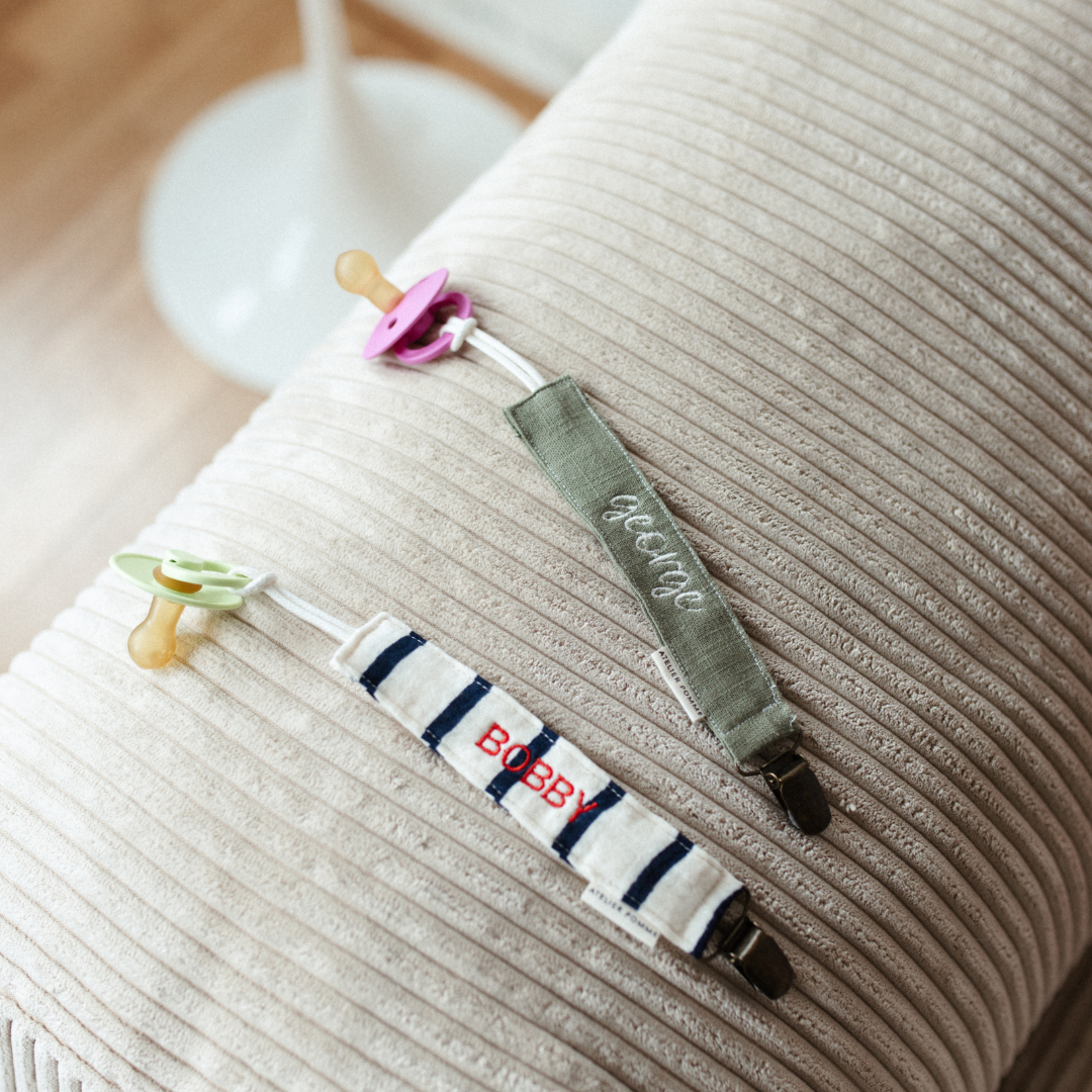 PACIFIER CORD | THE BRETON STRIPE