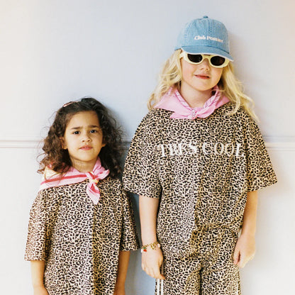 OVERSIZED TEE - LEOPARD