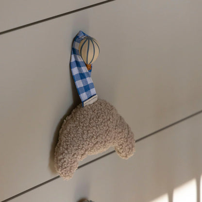 PACIFIER CLOTH | BONJOUR LITTLE CROISSANT