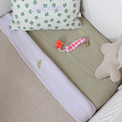 FITTED SHEET COT  | MORNING MOSS