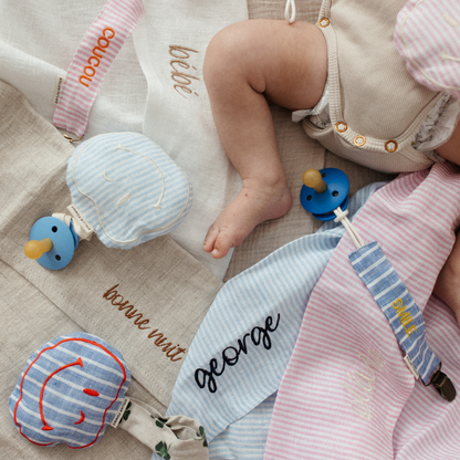 PACIFIER CORD - LOVELY LINEN L'AMOUR