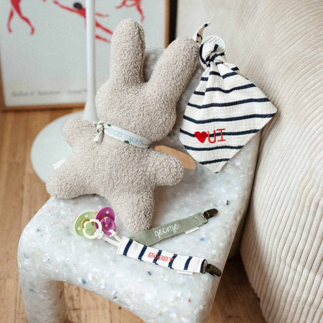 PACIFIER CORD | THE BRETON STRIPE