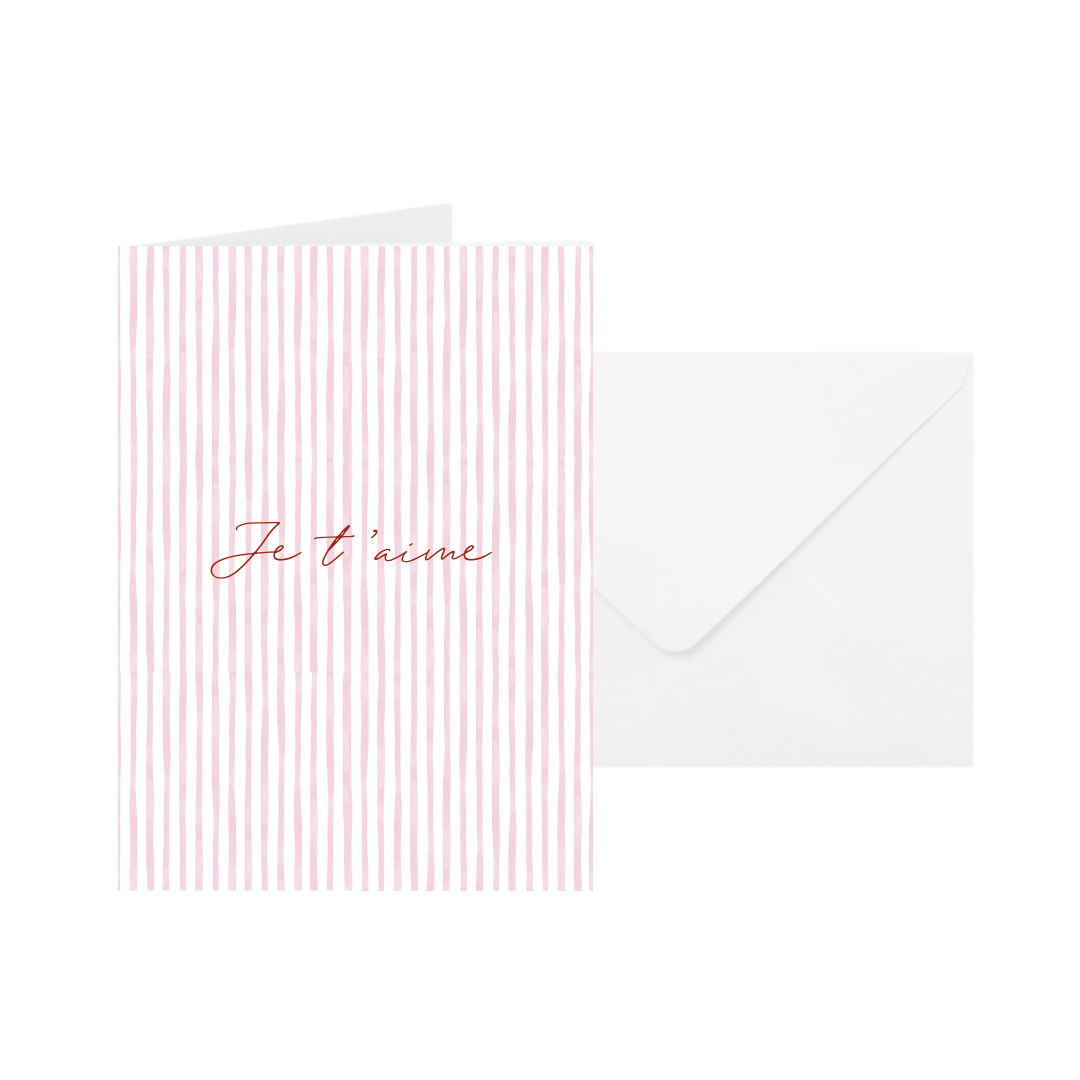 POST CARD - JE T'AIME