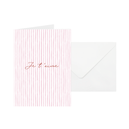 POST CARD - JE T'AIME