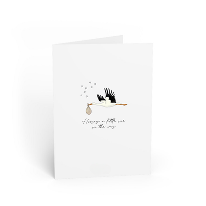 POST CARD | HOORAY, A LITTLE ONE ON THE WAY