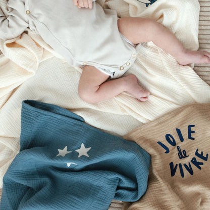 HUGE TOWEL | MISTY BLUE