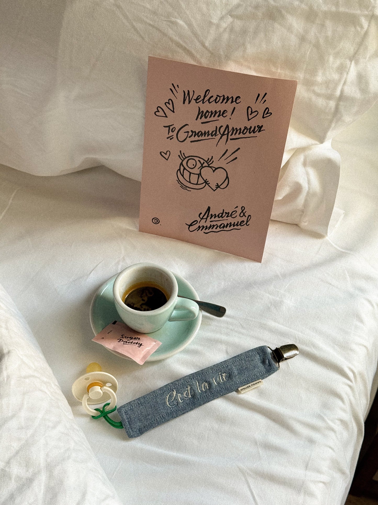 PACIFIER CORD | DENIM