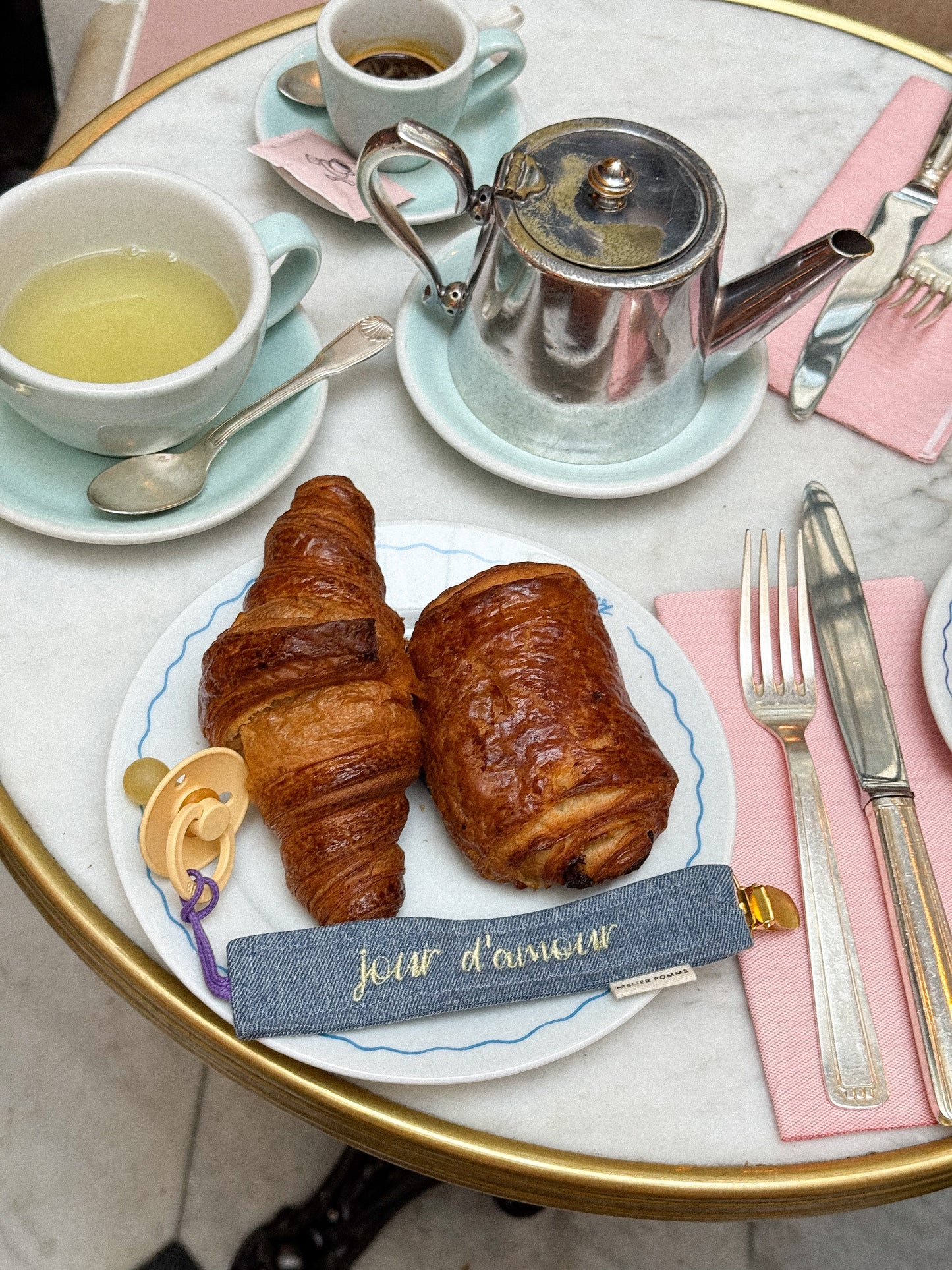 PACIFIER CORD | DENIM