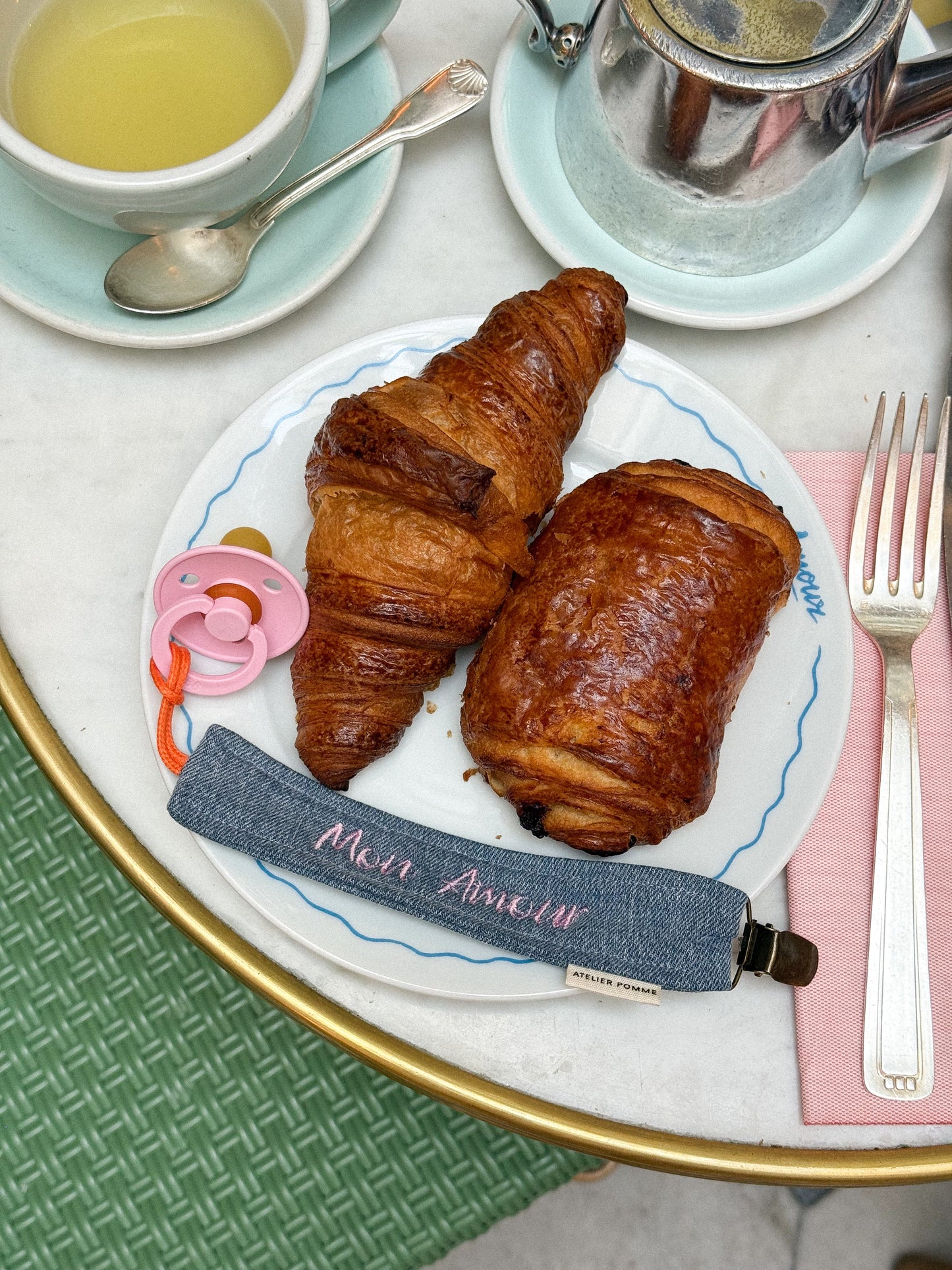 PACIFIER CORD | DENIM