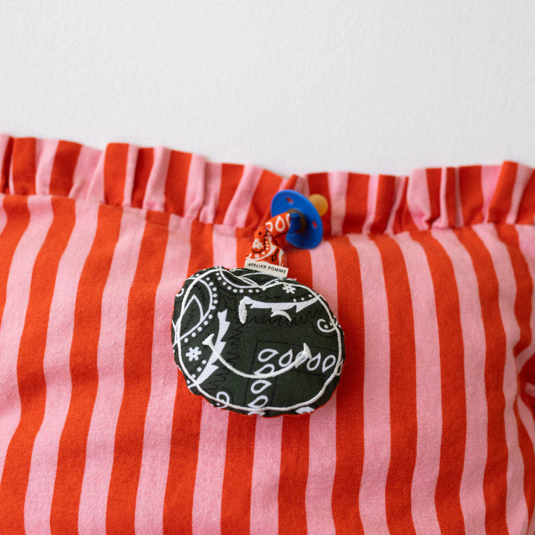 PACIFIER CLOTH POMME | BANDANA MORNING MOSS