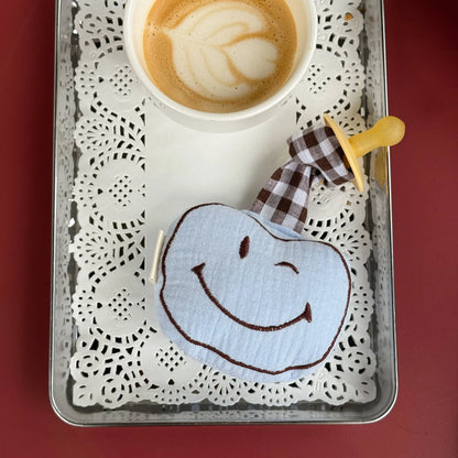 PACIFIER CLOTH POMME | DREAMY BLUE