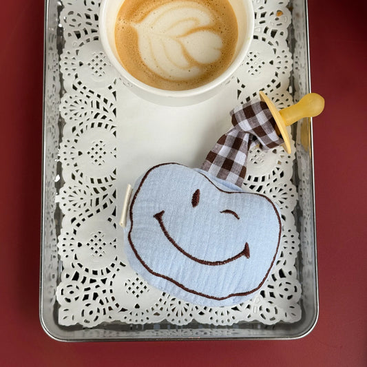 PACIFIER CLOTH POMME | DREAMY BLUE