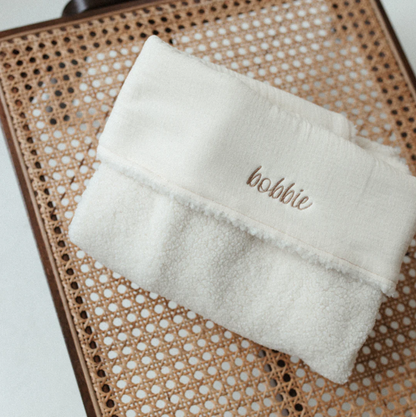 TEDDY BLANKET SNOWY |  COT