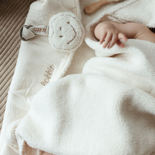 TEDDY BLANKET SNOWY |  COT