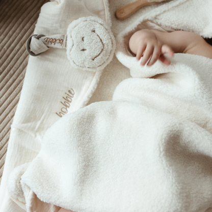 TEDDY BLANKET SNOWY |  COT