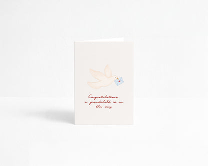 POST CARD | A GRANDCHILD IS ON THE WAY
