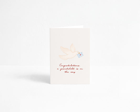 POST CARD | A GRANDCHILD IS ON THE WAY