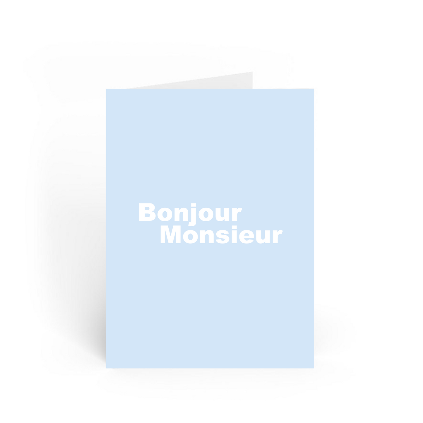 POST CARD | BONJOUR MONSIEUR