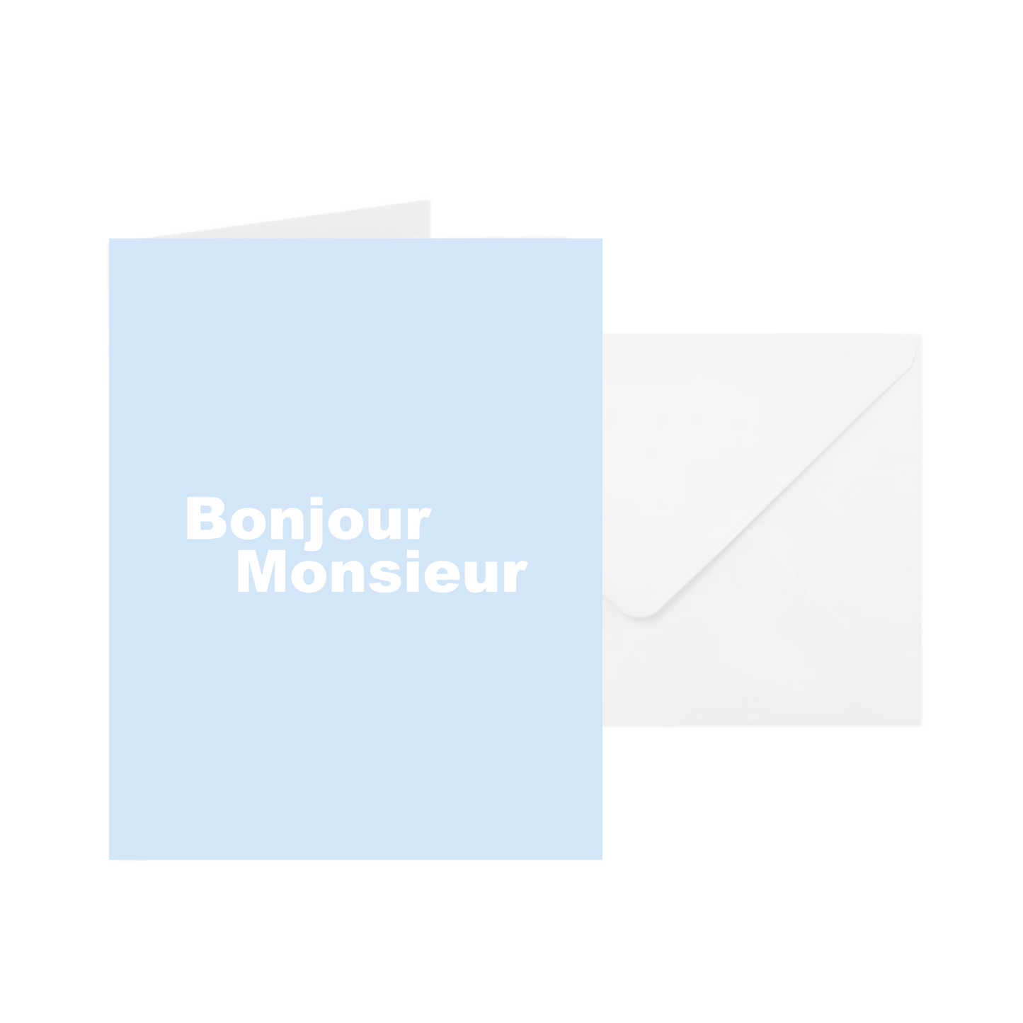 POST CARD | BONJOUR MONSIEUR