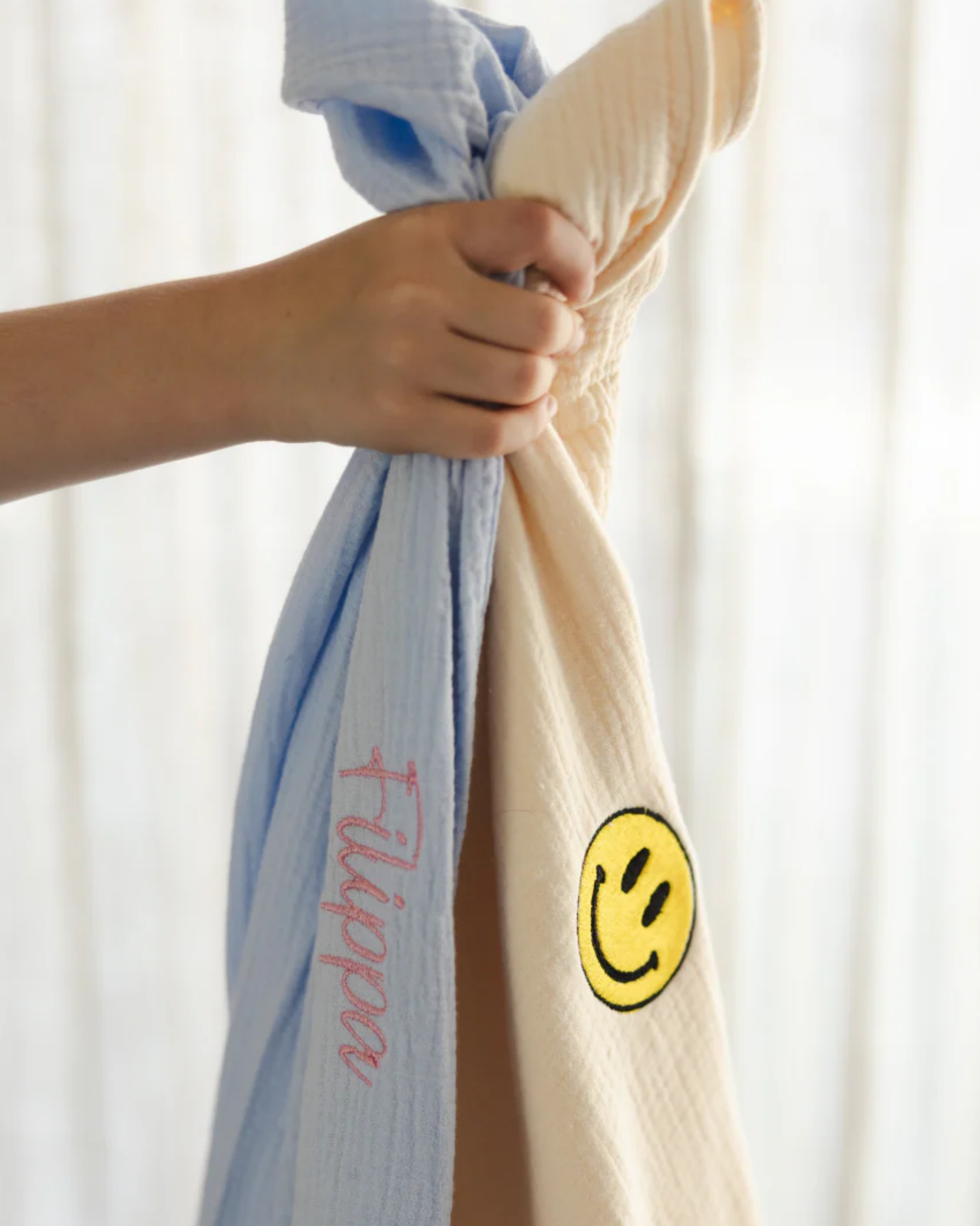 MUSLIN BLANKET COSY WHITE | CRIB