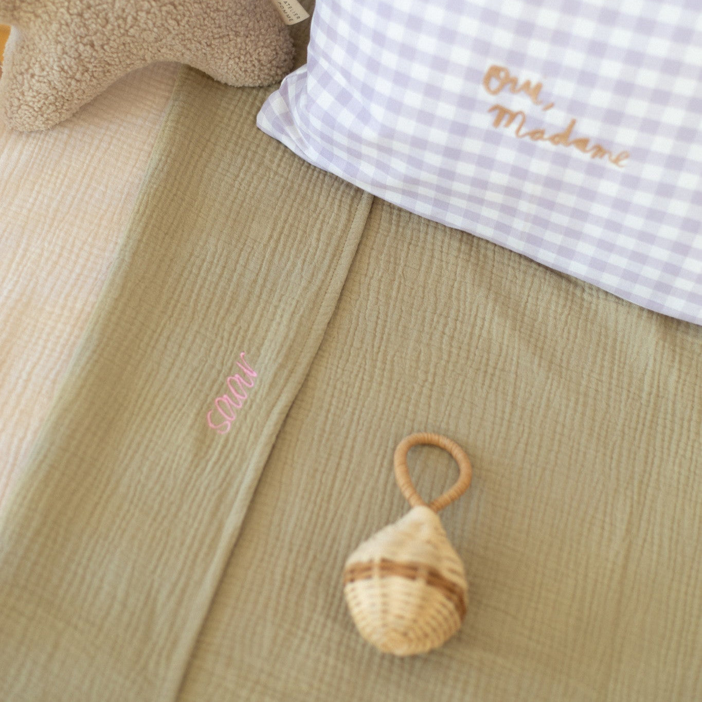 FLAT SHEET COT | MORNING MOSS