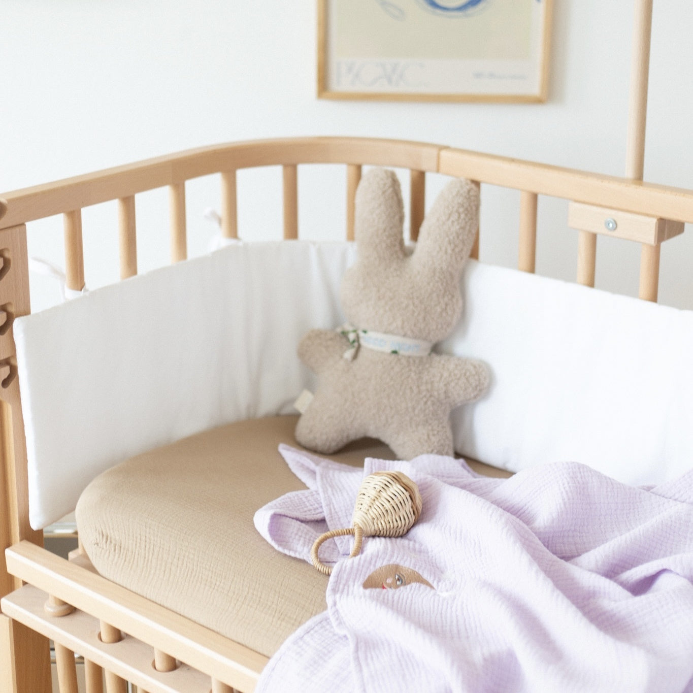 FLAT SHEET CRIB | LUCKY LILA