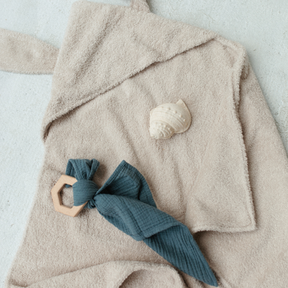 PETIT TOWEL | MISTY BLUE