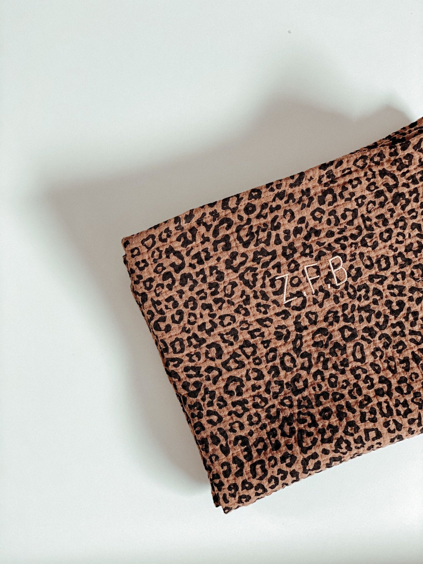 FLAT SHEET CRIB | LEOPARD