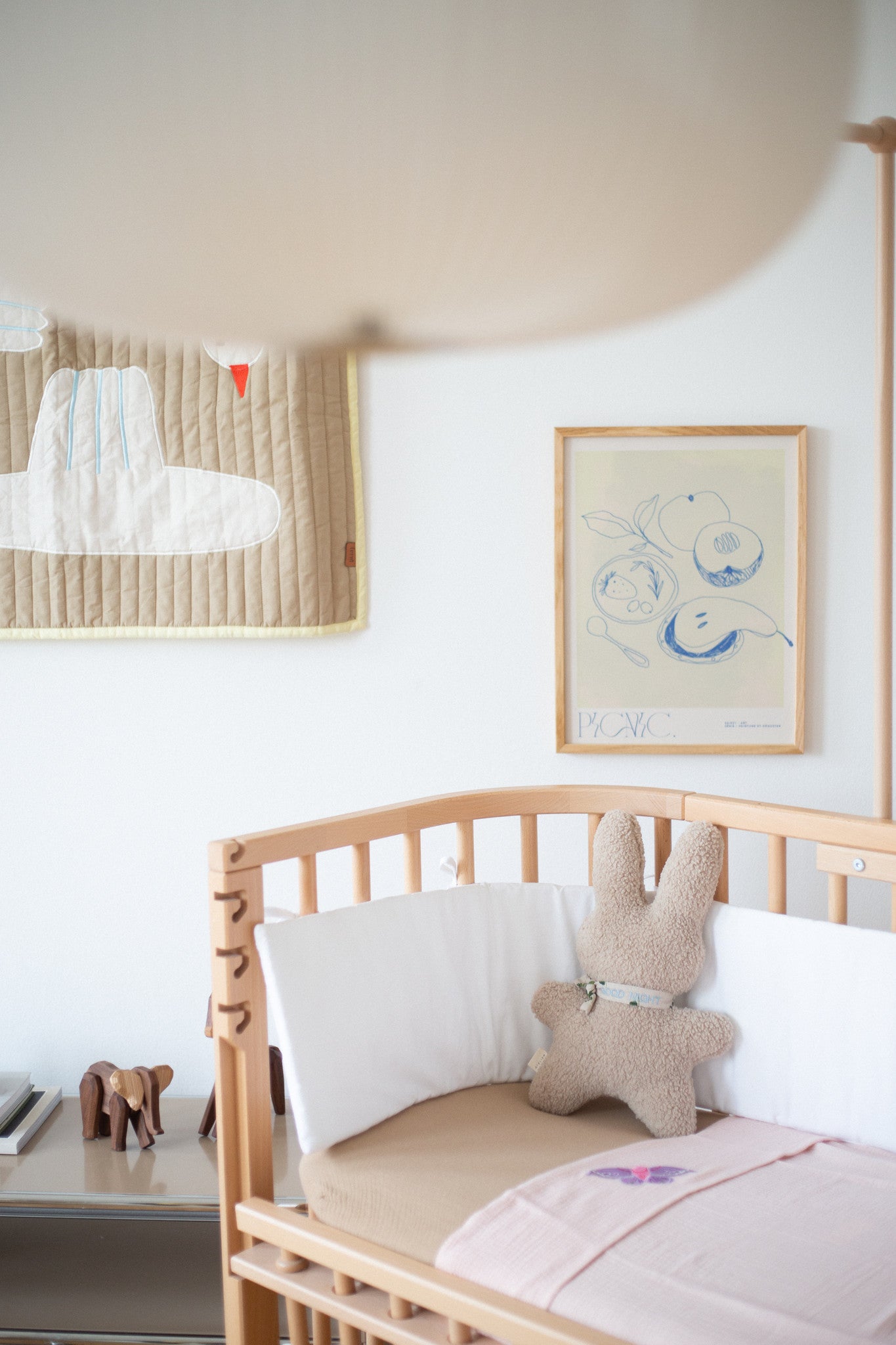 FLAT SHEET CRIB | PINKY PROMISE