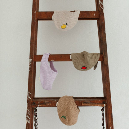 TINY BIB | BONJOUR BEIGE