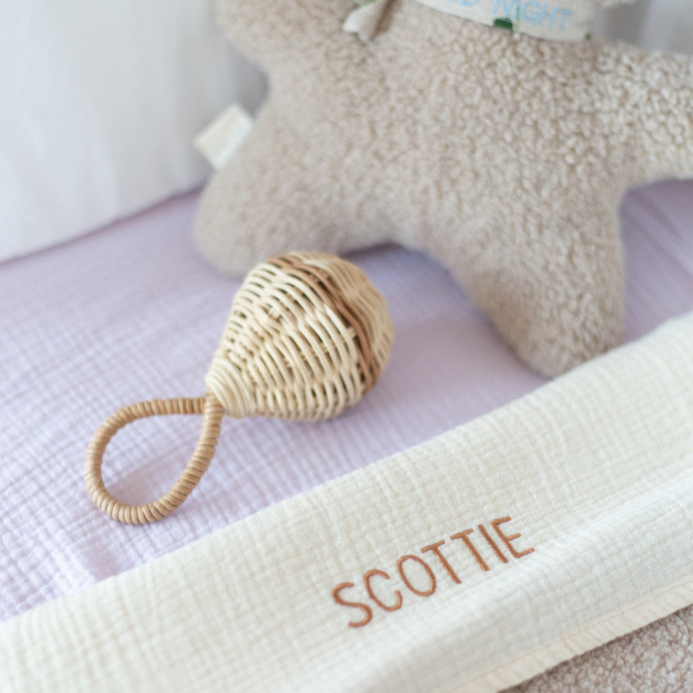 FITTED SHEET CRIB | LUCKY LILA