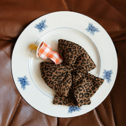 PACIFIER CLOTH | PUT A BOW ON IT LEOPARD