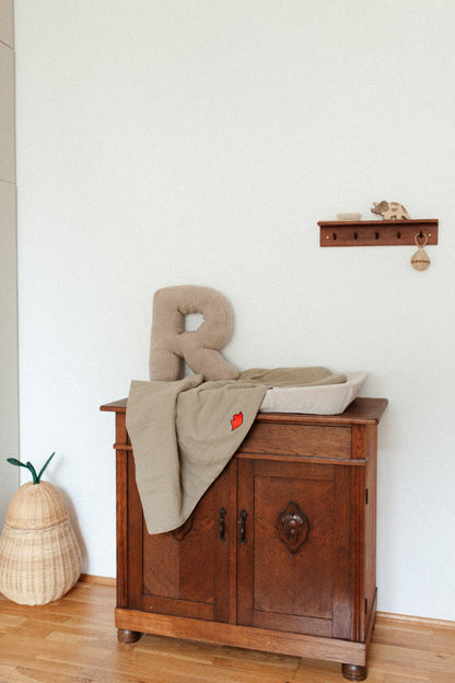 MUSLIN BLANKET CRIB | MORNING MOSS