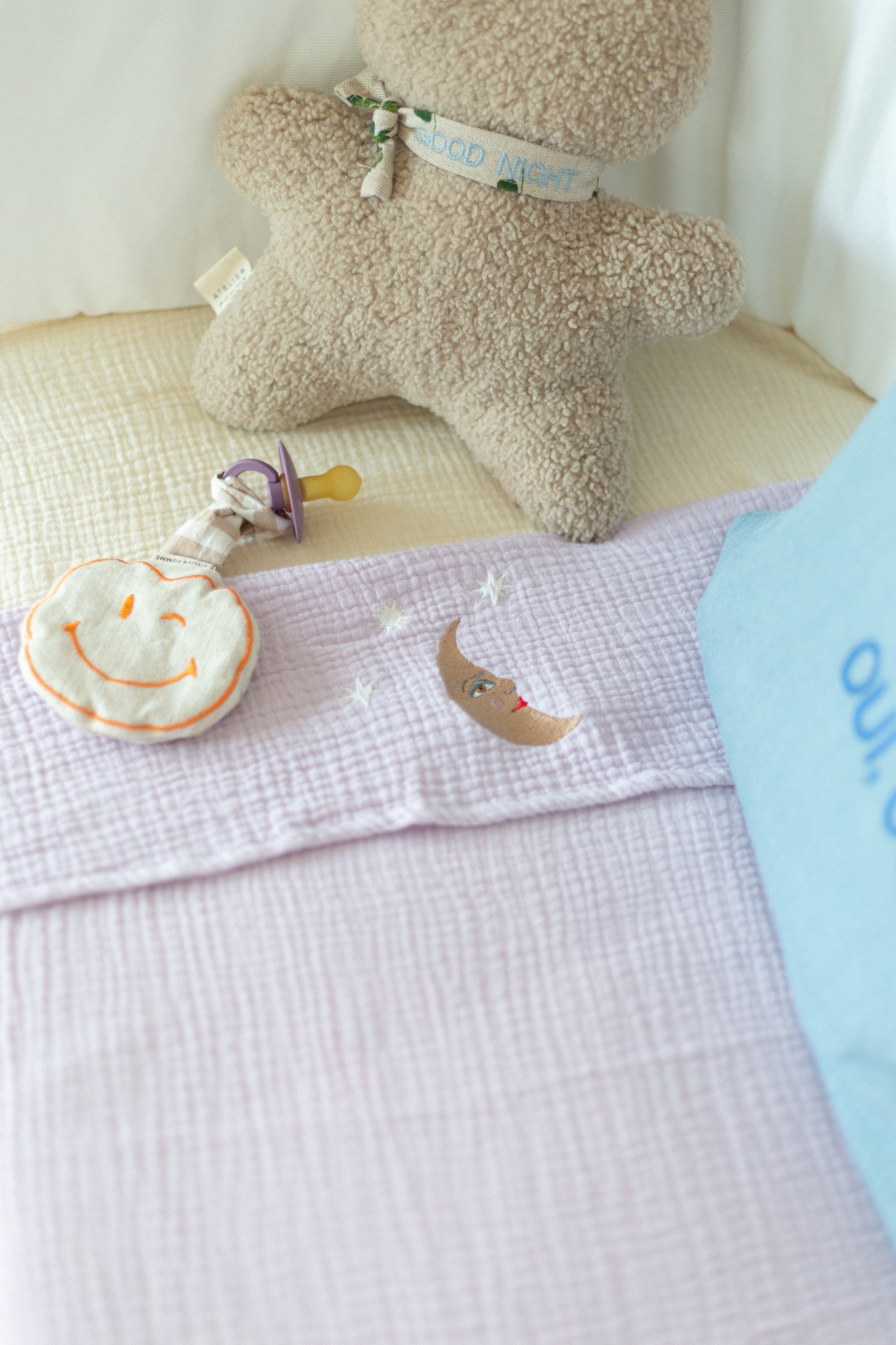 FLAT SHEET CRIB | LUCKY LILA