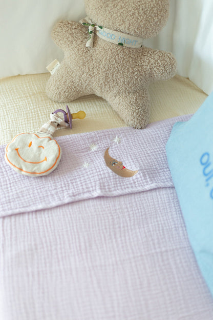 FLAT SHEET CRIB | LUCKY LILA